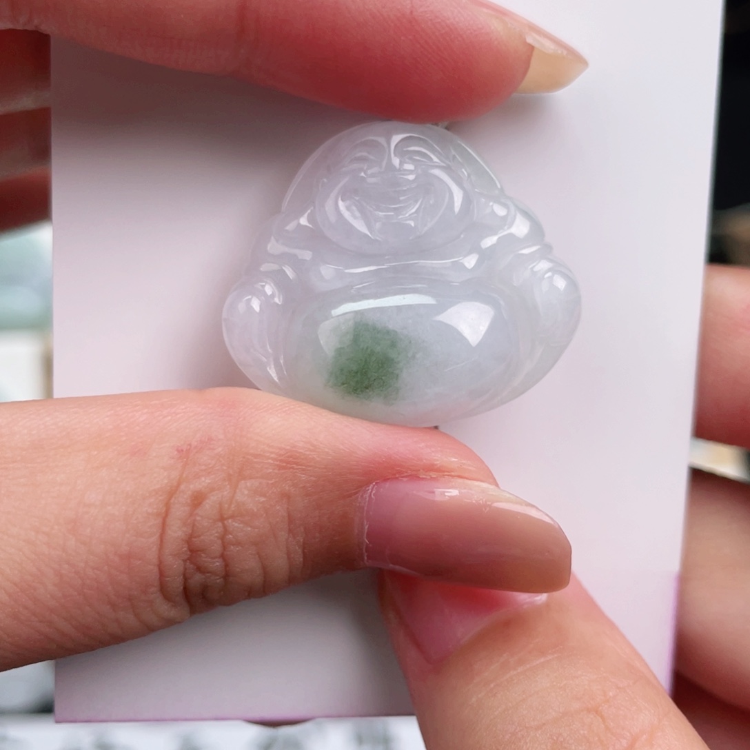 颈饰未镶嵌翡翠佛公