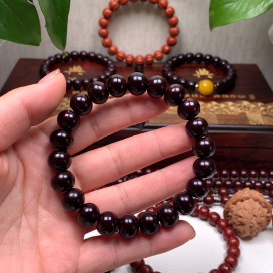 橄榄核手串/手链猴头算盘珠