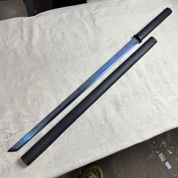 2328 龙泉昊天宝剑唐横刀高猛钢包皮鞘未开刃