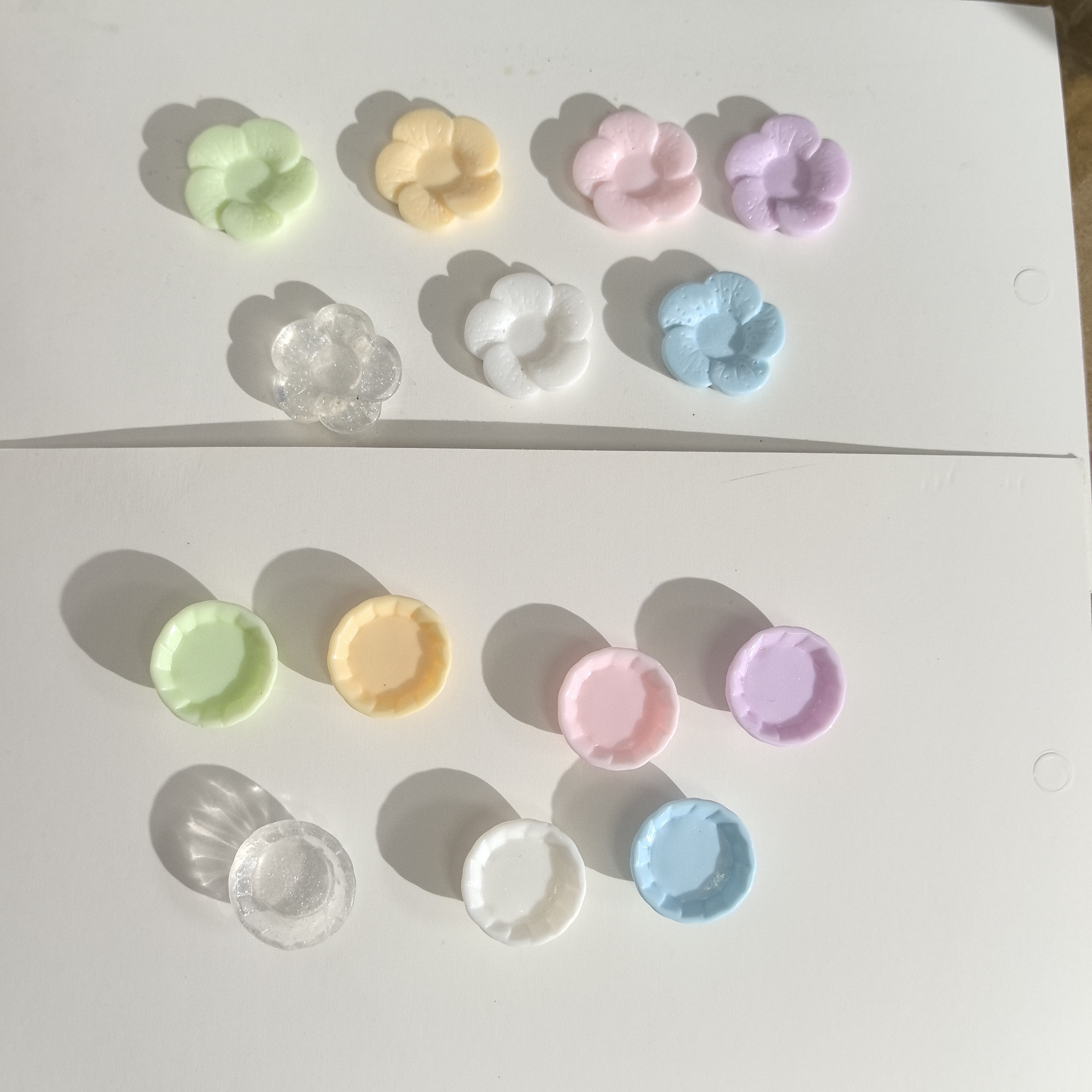 DLM定制迷你盘子配件diy手工制作发夹手机壳饰品配饰件树脂配件