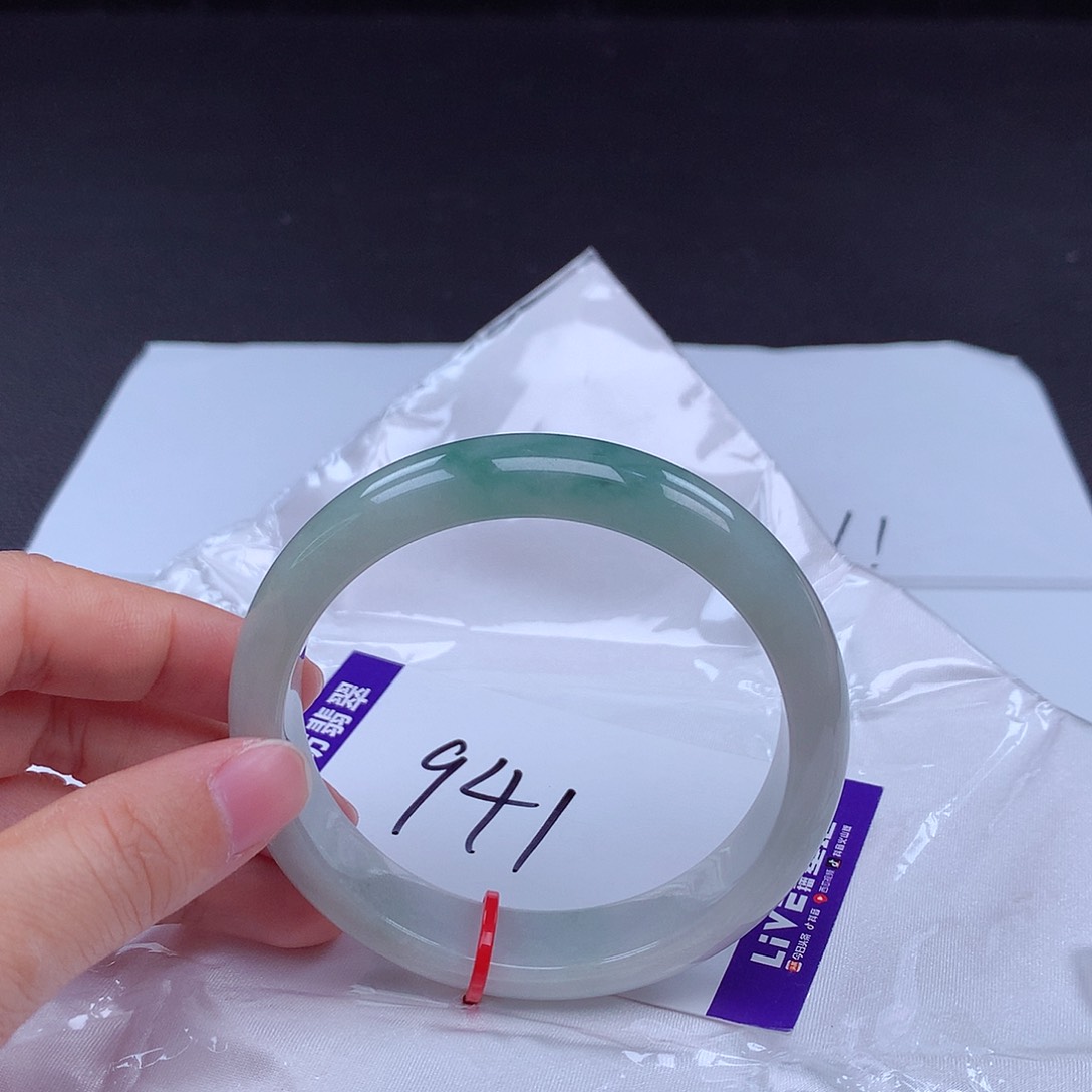 翡翠手镯未镶嵌手镯000648