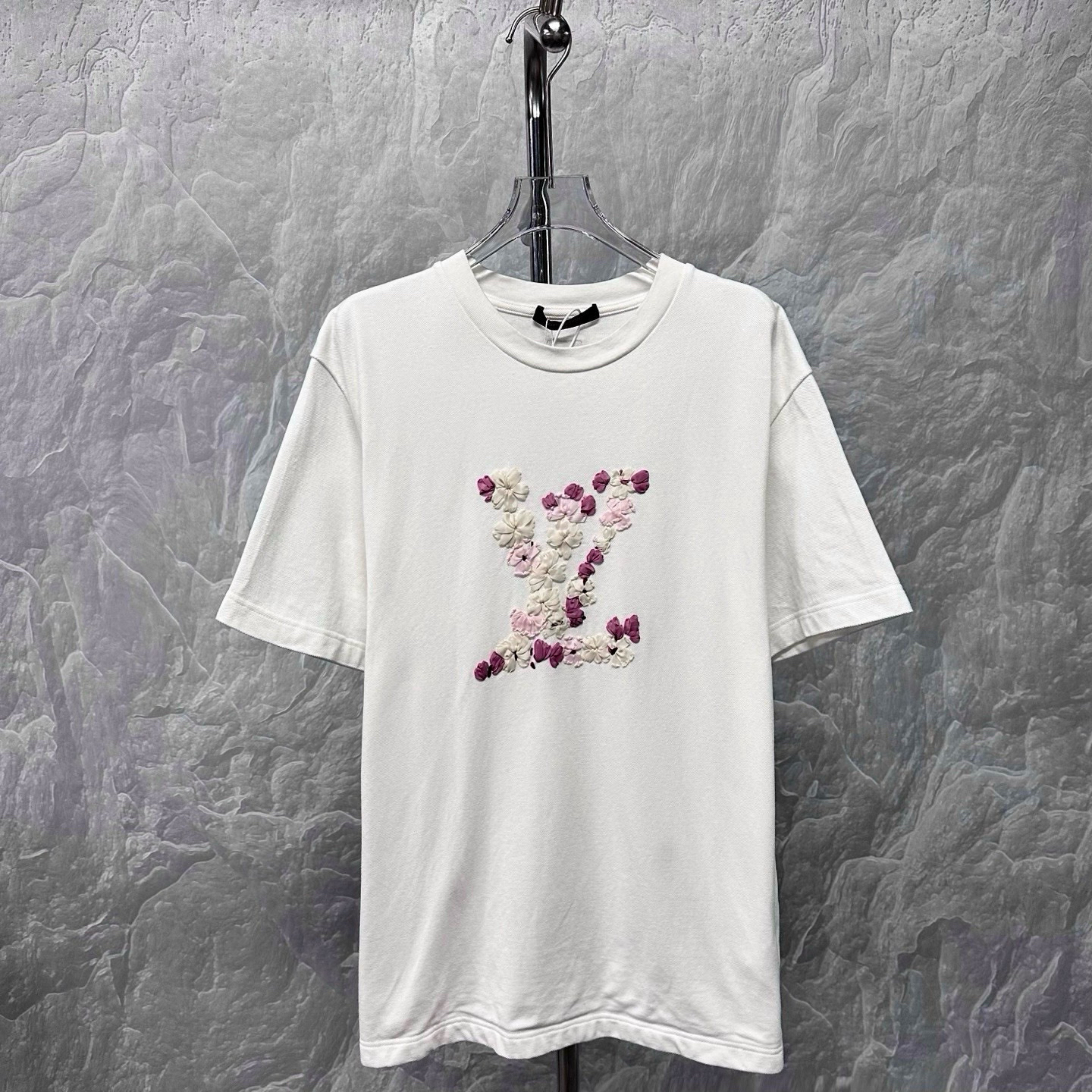 未使用 LouisVuitton/路易威登 FW25nigo丝带花卉短袖M码O00131