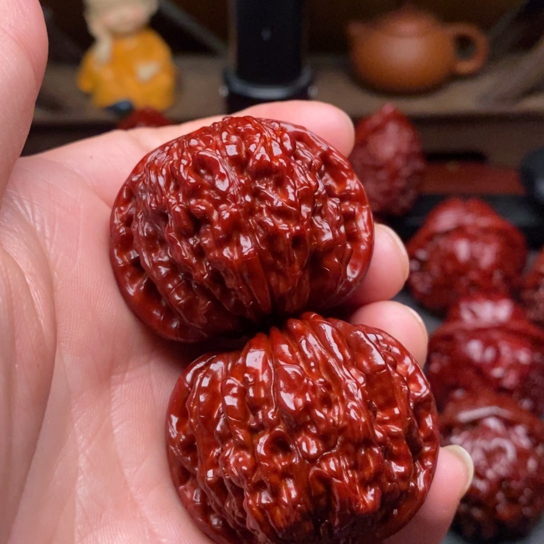 吊坠文玩核桃41四座楼