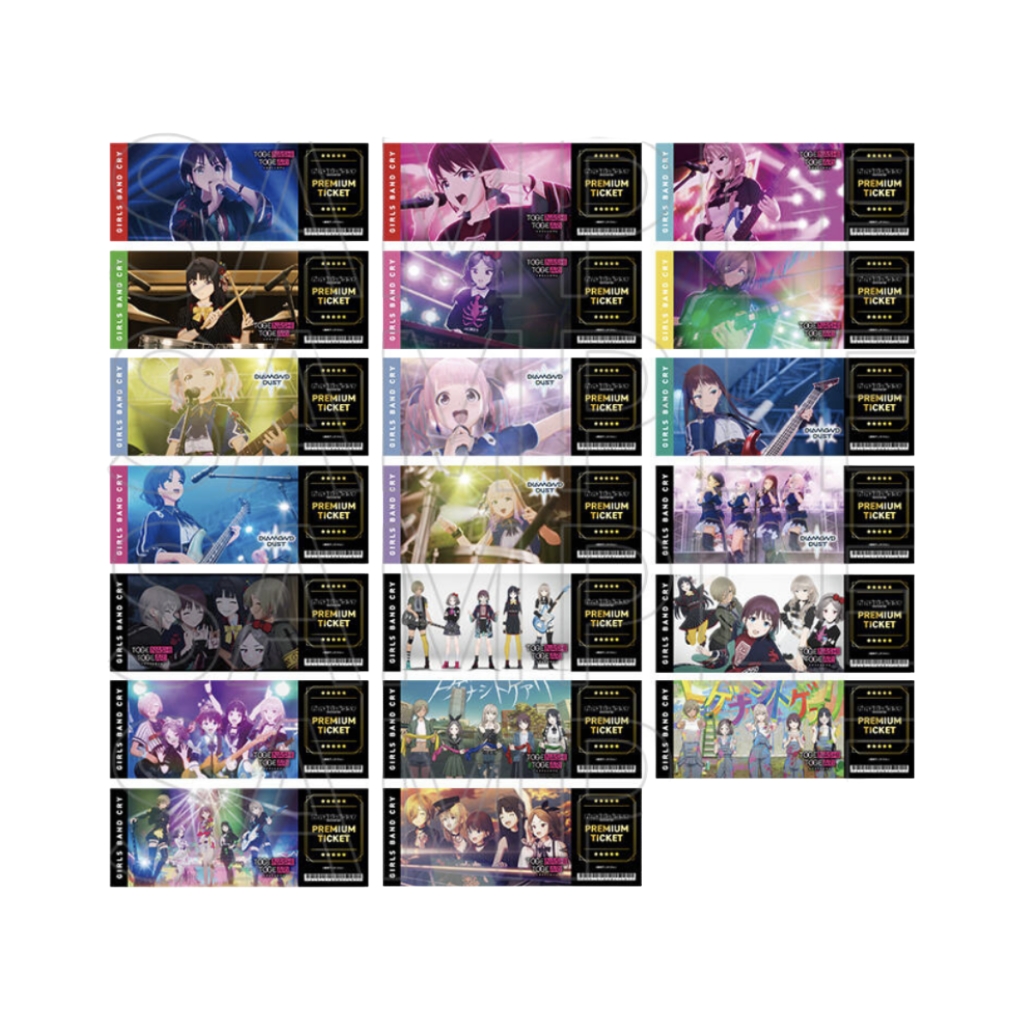 【拆盒】哭泣少女乐队GBC 各系列制品合集  徽章盲盒 直播代拆