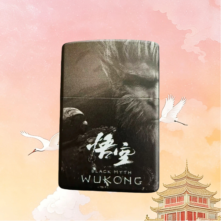 悟空煤油防风打火机男士送男友达人无油