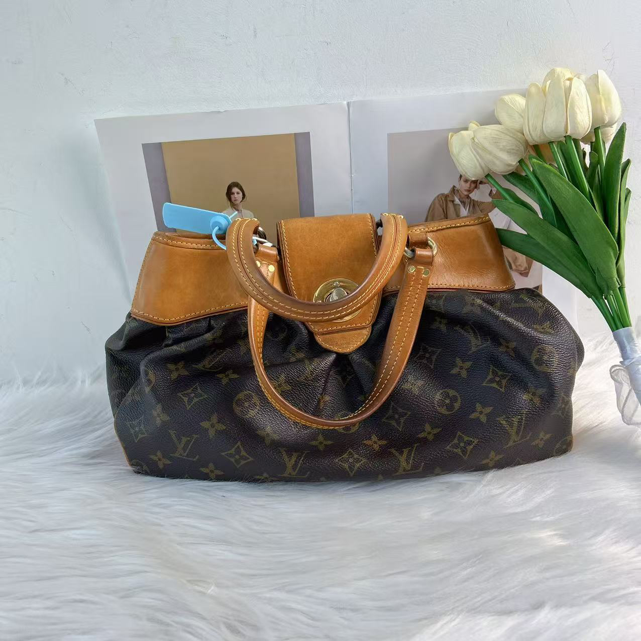 95新 LouisVuitton/路易威登 路易威登全原小金豆单肩包b1319