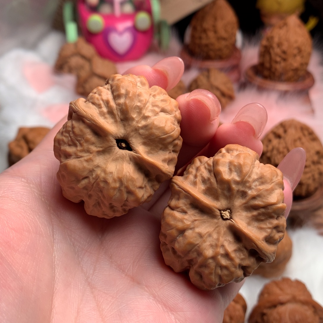 没***思文玩核桃把件36延庆蛙