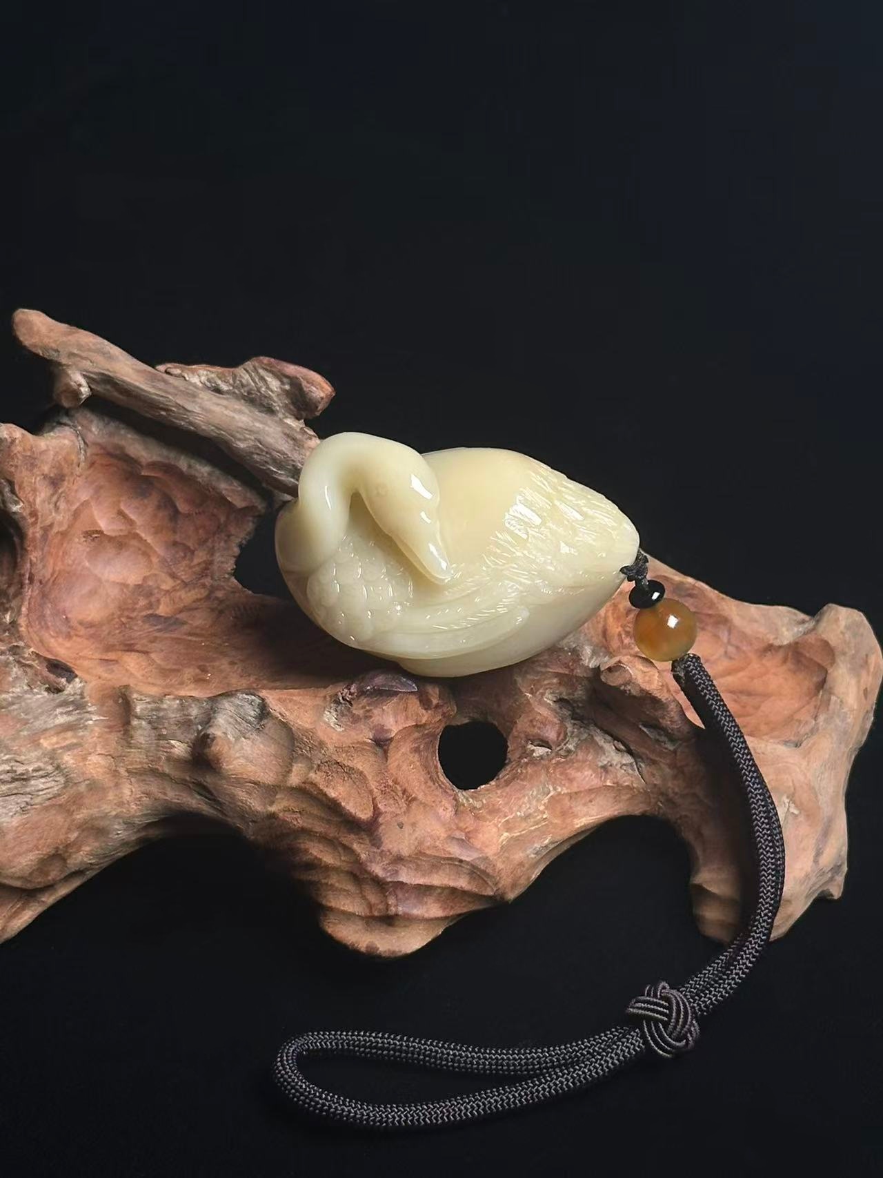 寿山石手工雕刻手把件