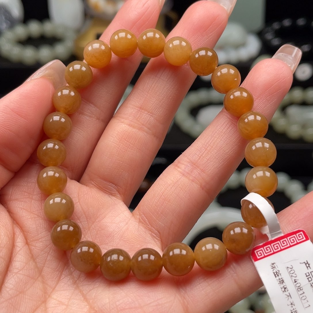 和田玉手串未镶嵌