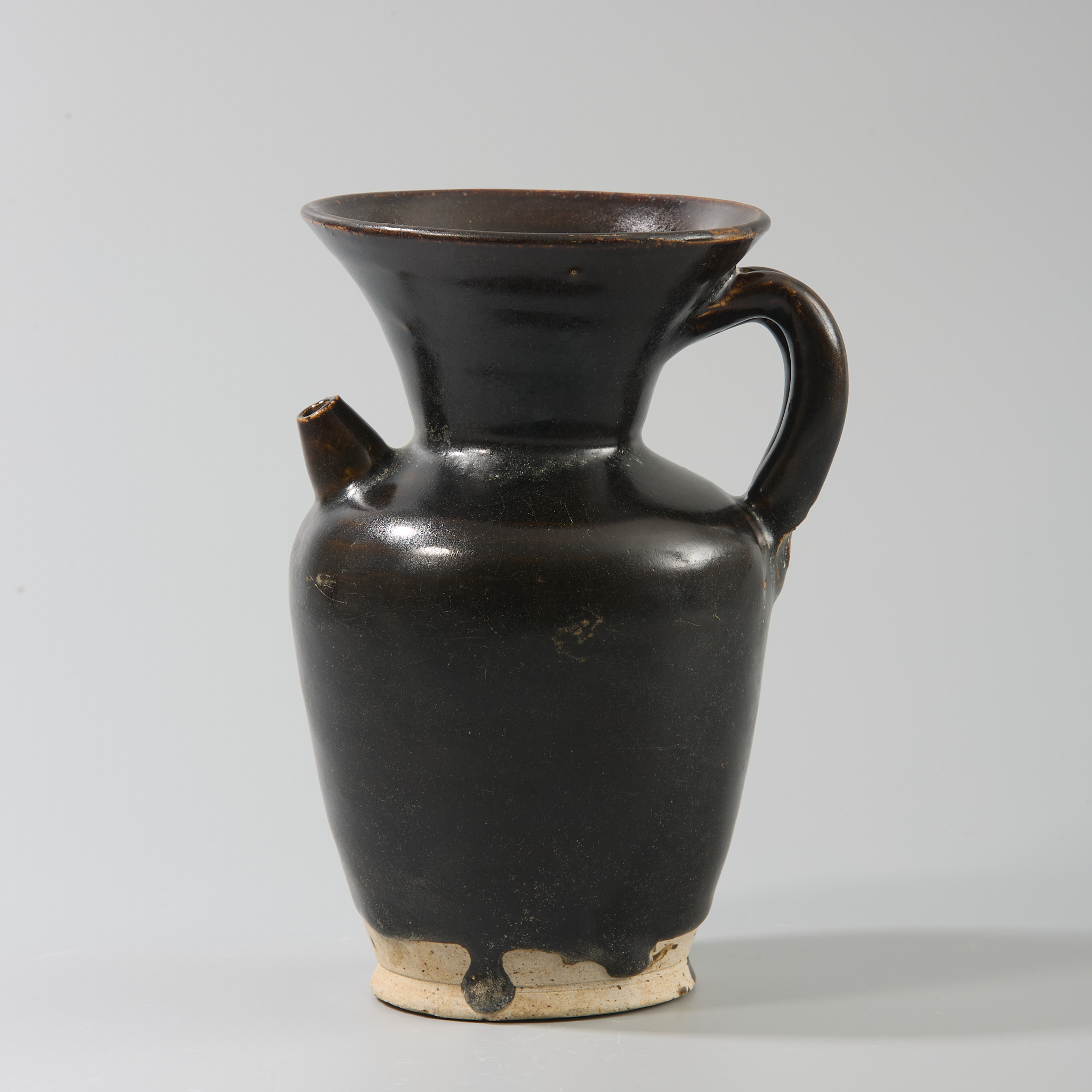 【拍卖预展】Lot18 明代 黑釉执壶