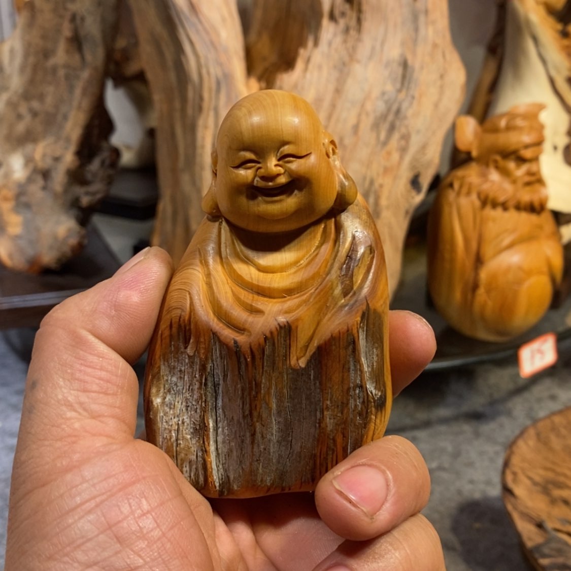 【闪购商品】柏木（崖柏）根雕木雕工艺品摆件