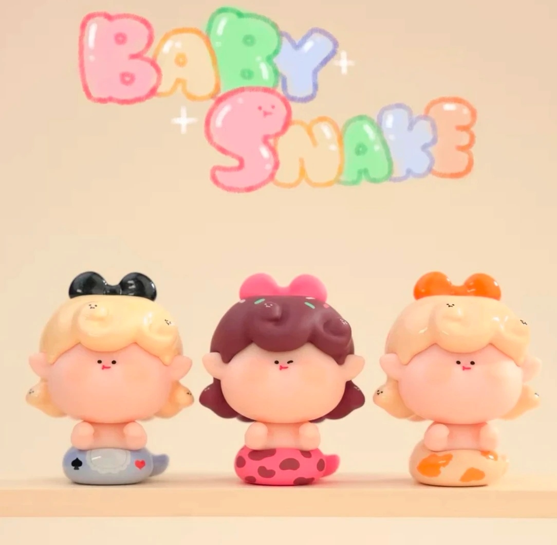 【代拆】阿玛莉莉丝_蛇年萌粒小蛇萌粒潮玩盲盒