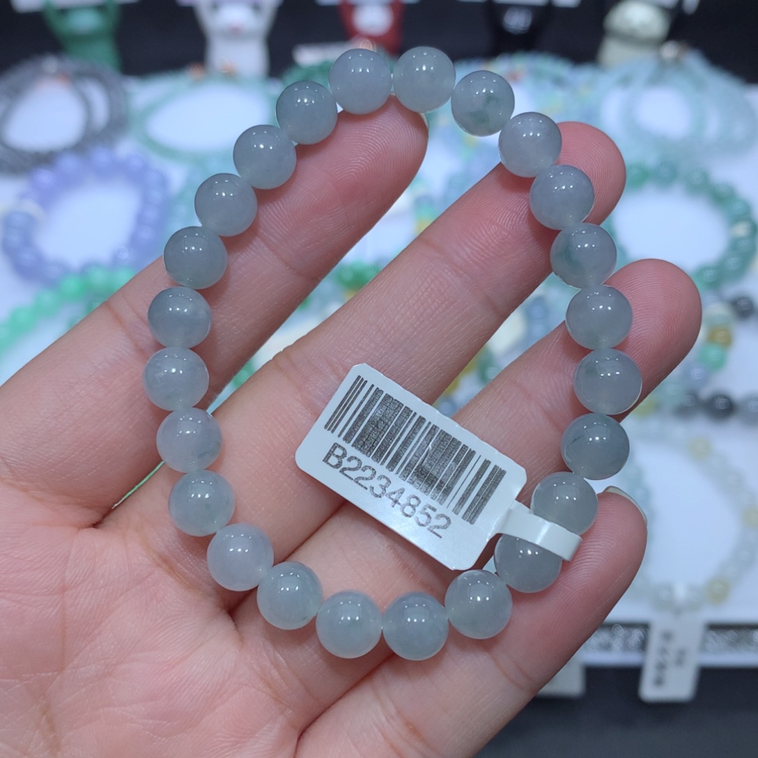 翡翠未镶嵌手串天然