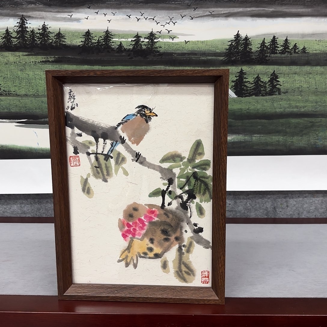 国画亲笔手绘原创