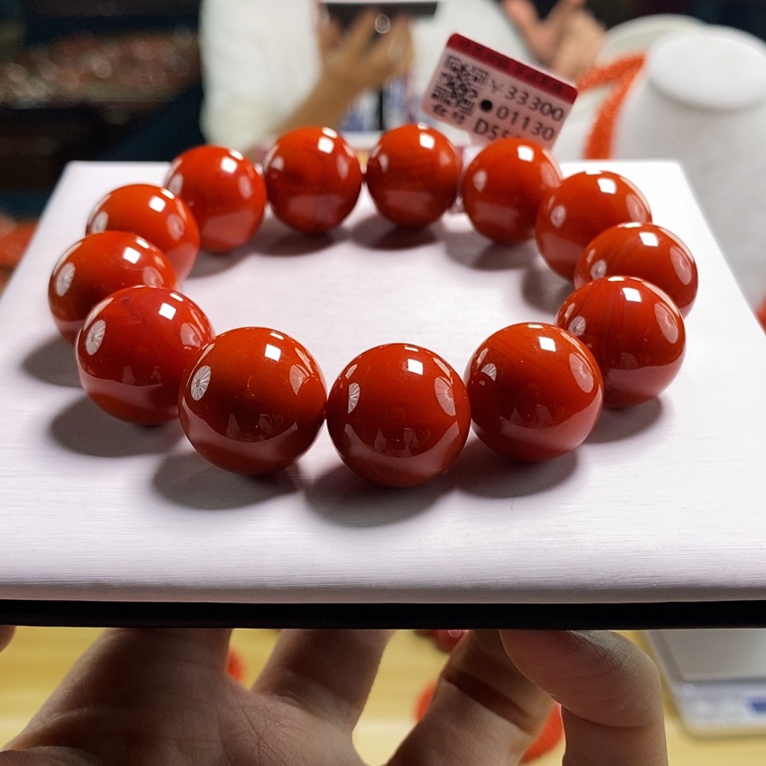 未镶嵌云端  18mm   多样性发一南红玛瑙