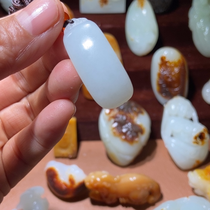 和田玉手链未镶嵌