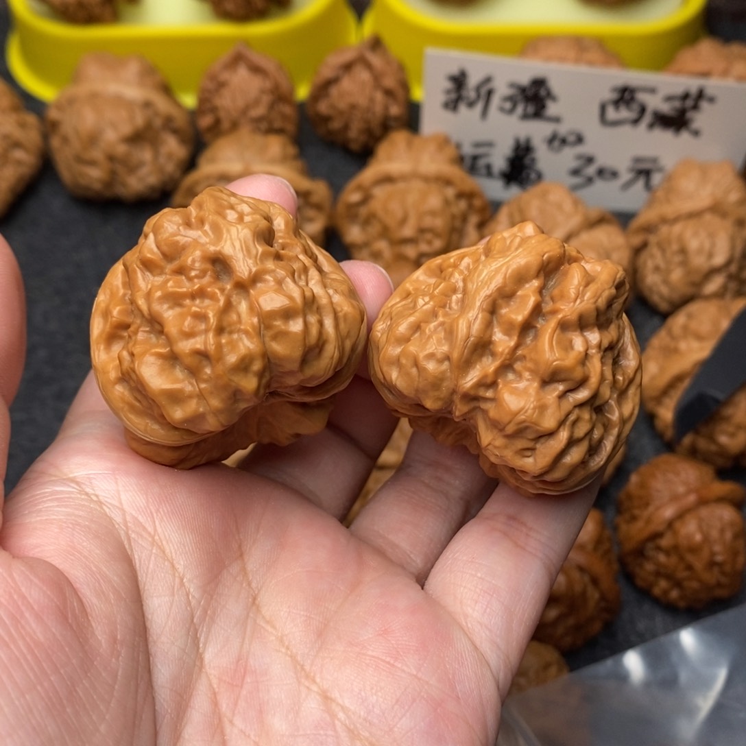 文玩核桃把件言*三蛤蟆38
