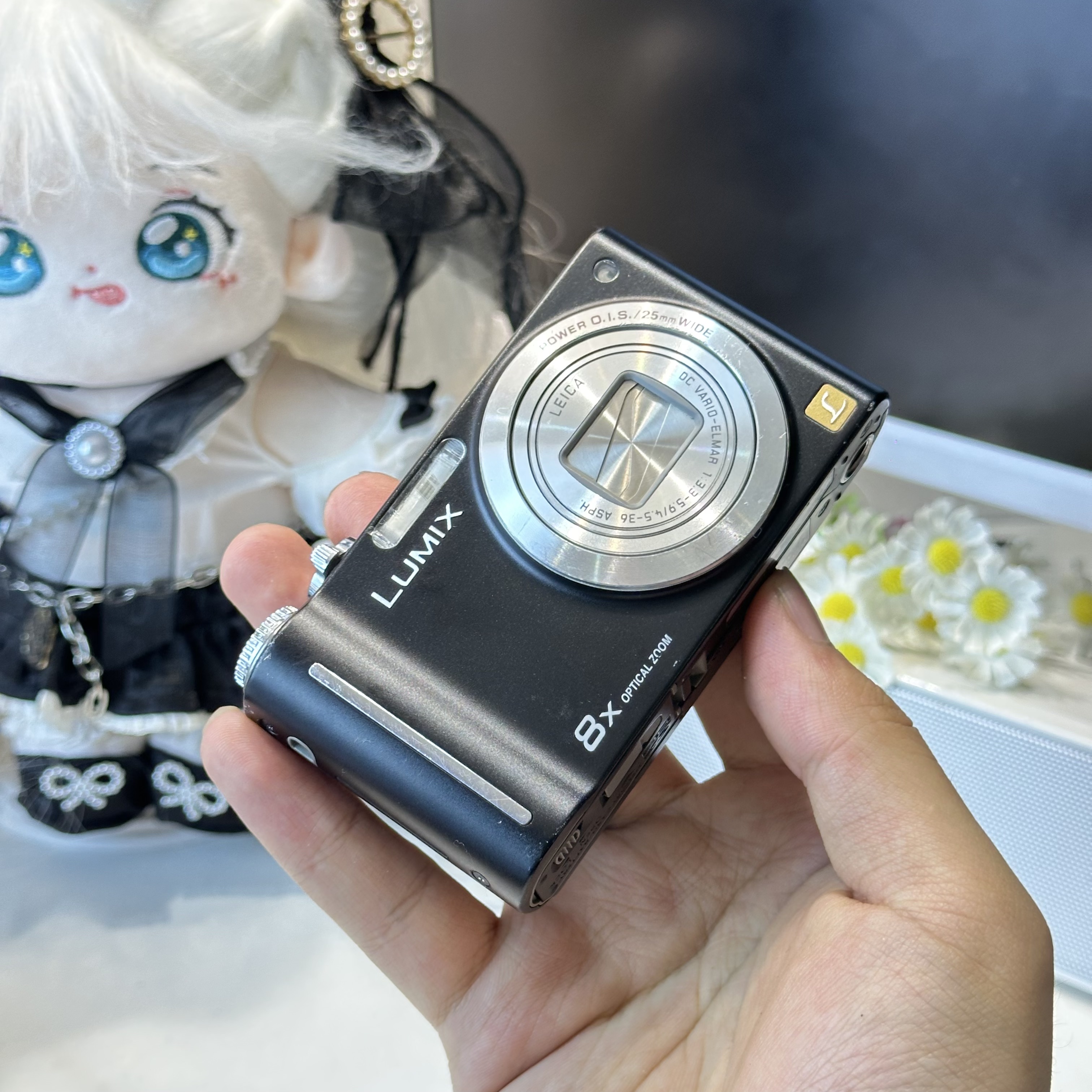 9新 Panasonic/松下 松下zr1小长焦色彩感好1200万像素带配件