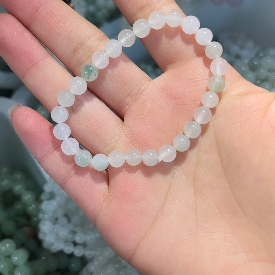 未镶嵌手串石英质玉L*卡6