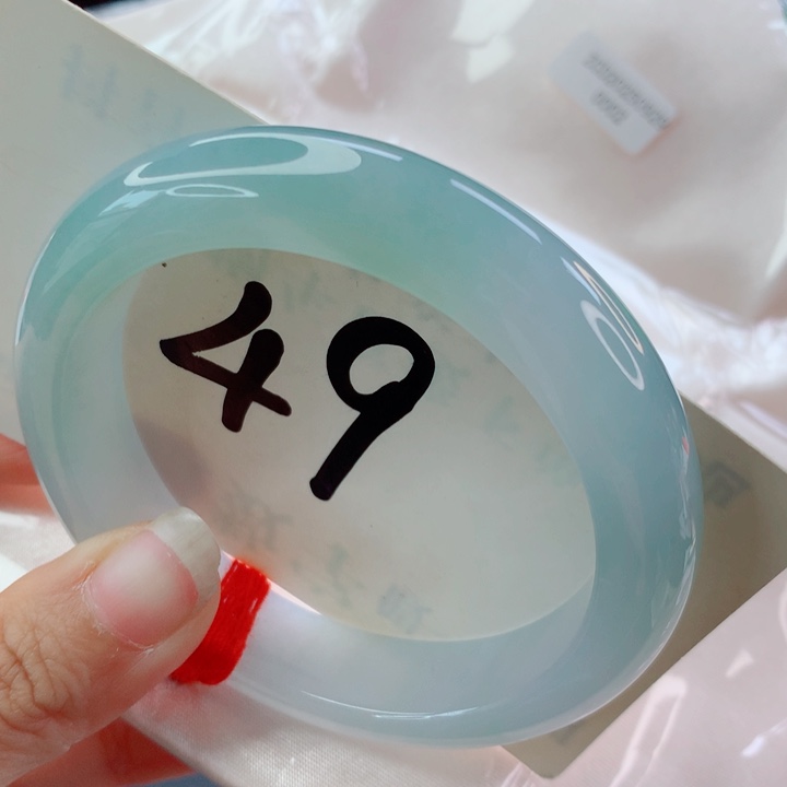 翡翠未镶嵌手镯新品