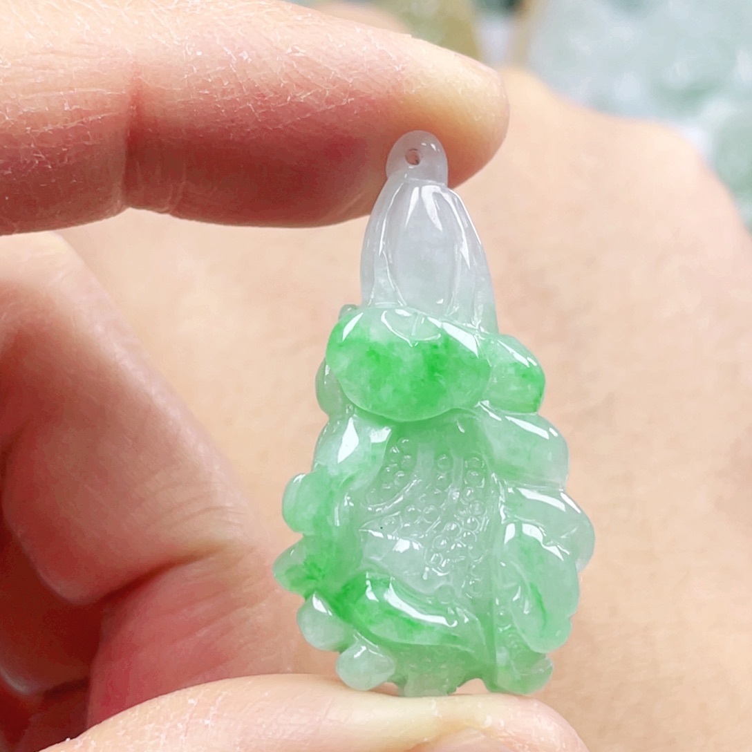 翡翠吊坠(不含链)未镶嵌