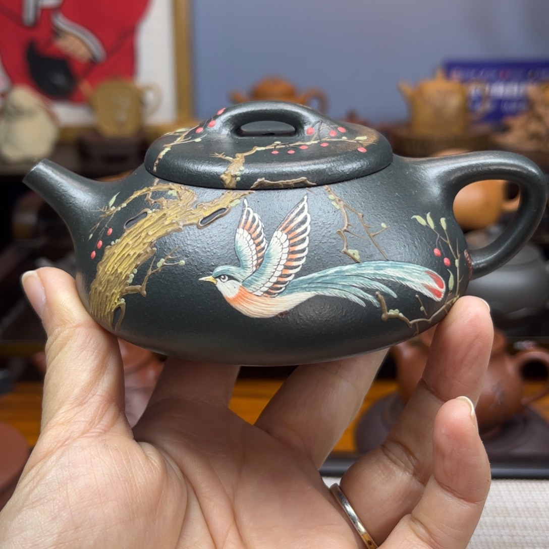 紫砂茶具半手工制作