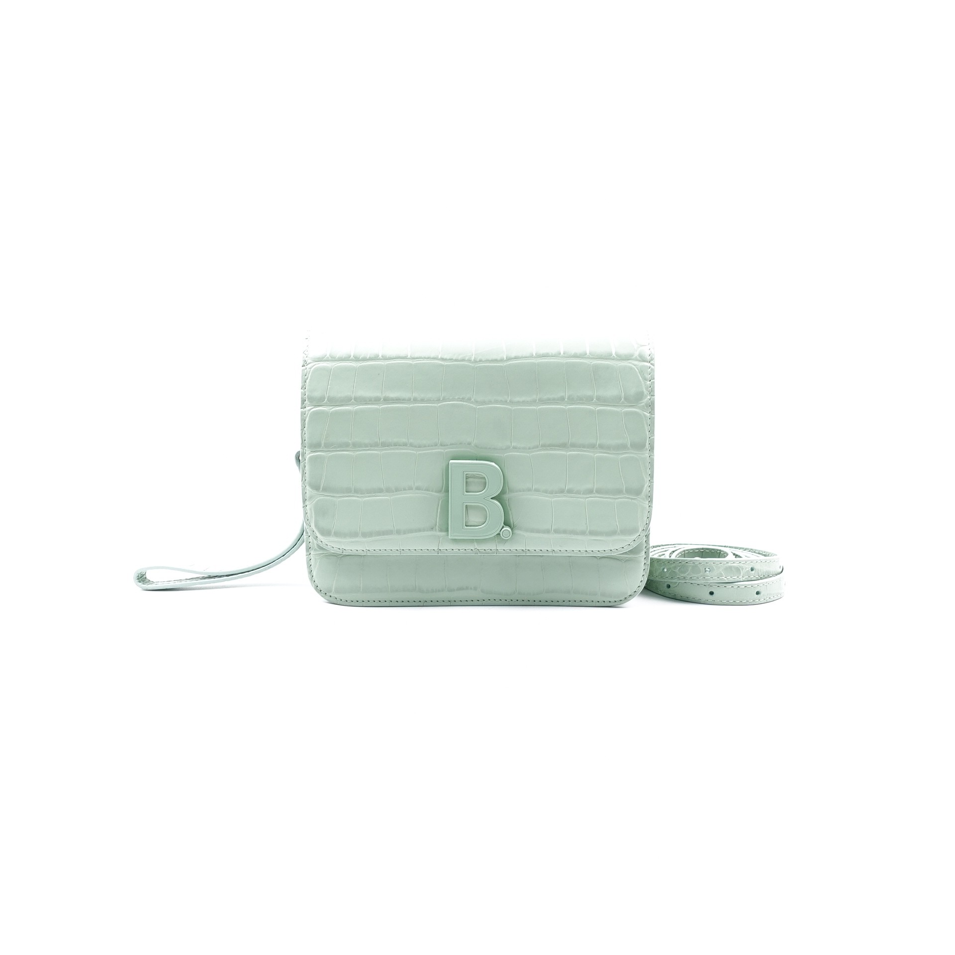 95新 Balenciaga/巴黎世家 绿色单肩包T10162762