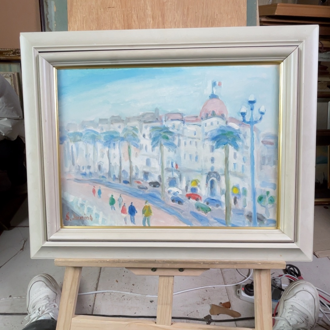 S****中古框画有磕碰有瑕疵不退不换