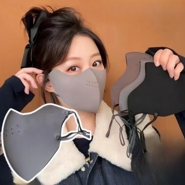 【米果妈】成人超软无胶冬季保暖口罩儿童(颜色不挑)(一组2个)B5088