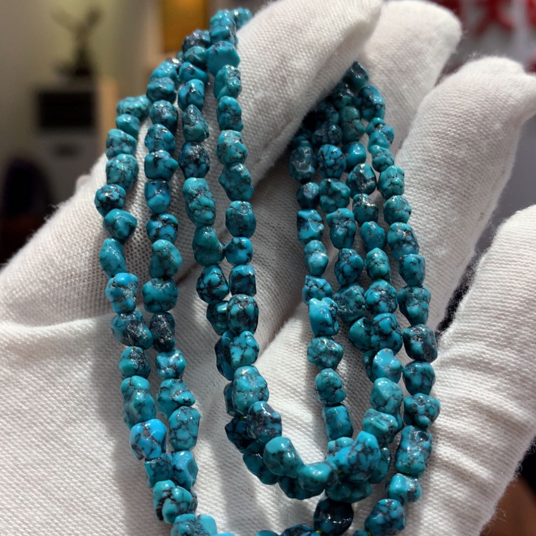 绿松石长链未镶嵌