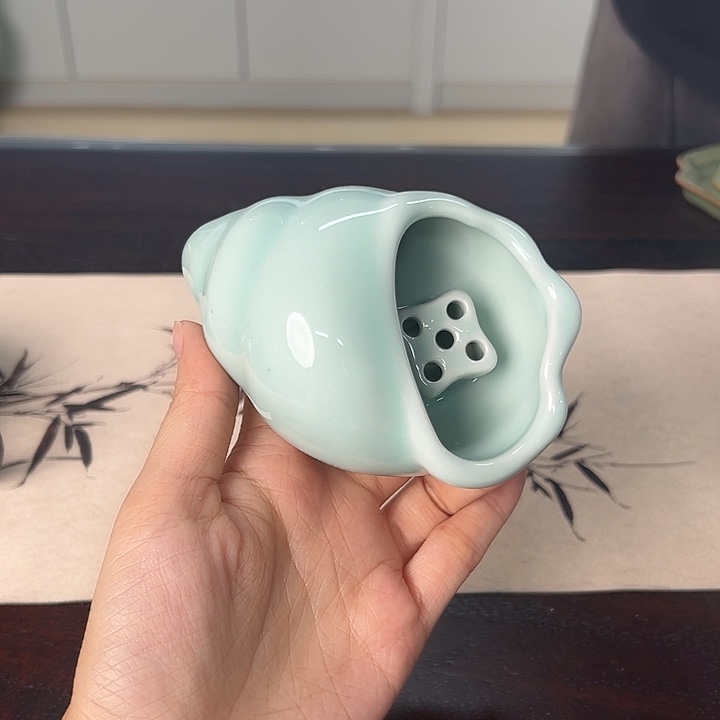 龙泉云间青瓷小米茶器