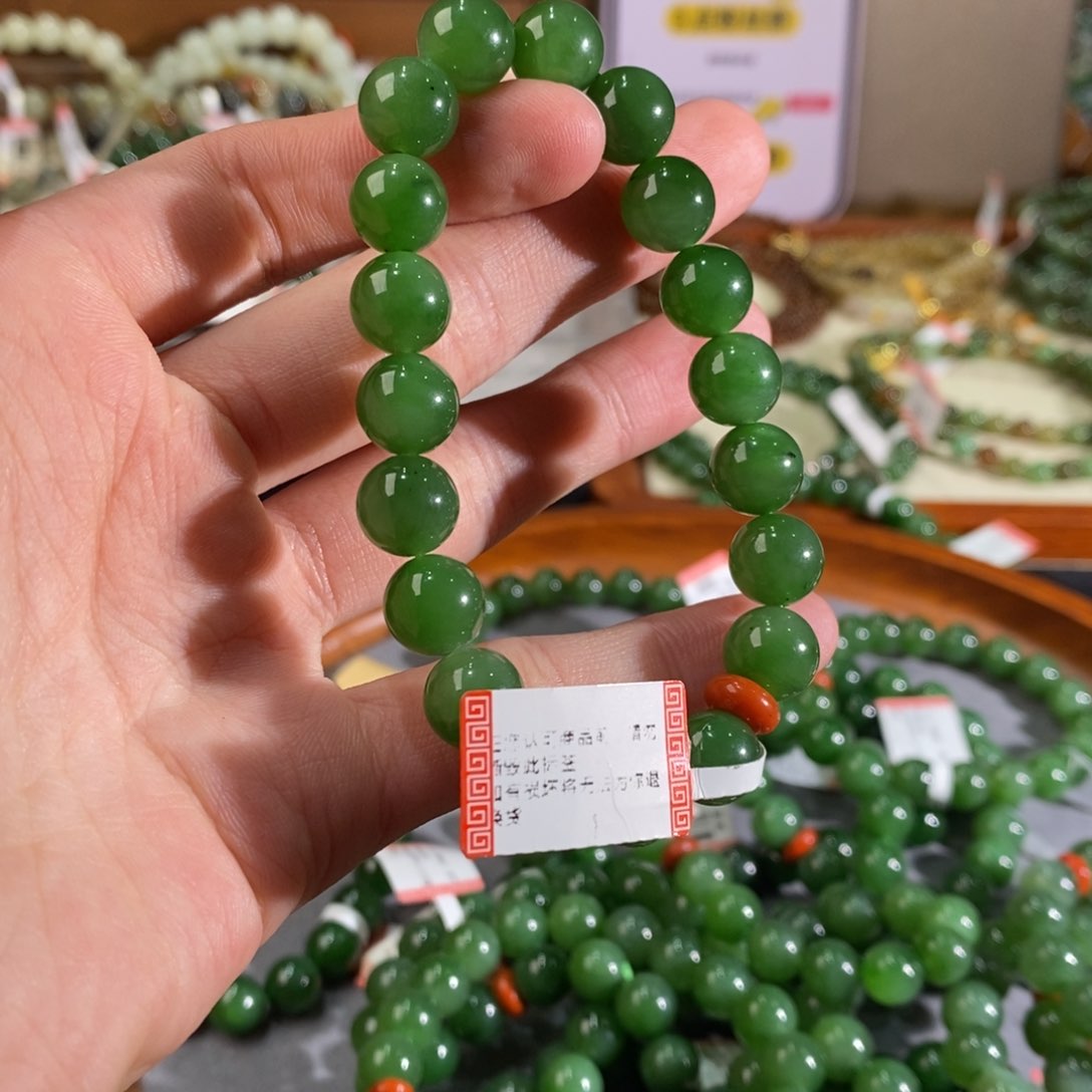 和田玉手链未镶嵌