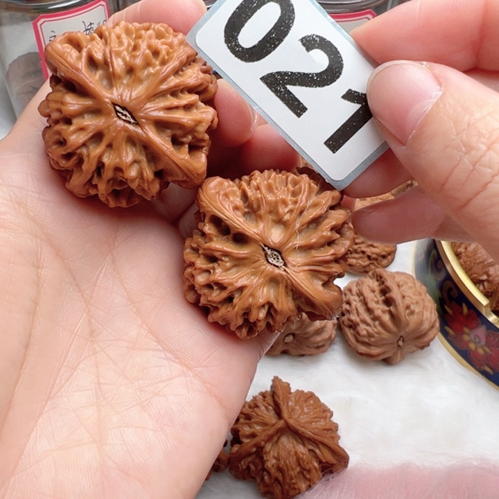 清***水吊坠文玩核桃文玩021