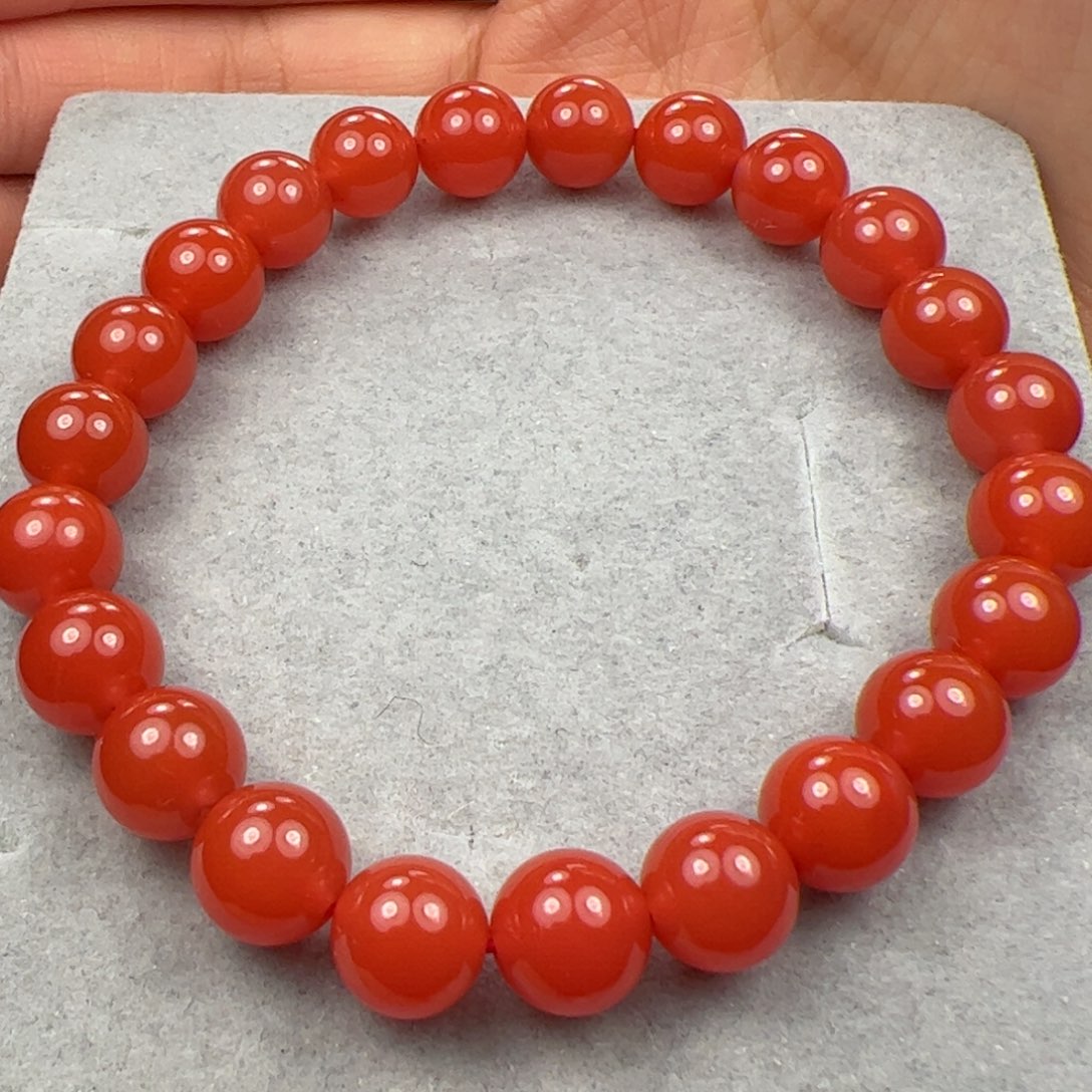 未镶嵌手串南红玛瑙