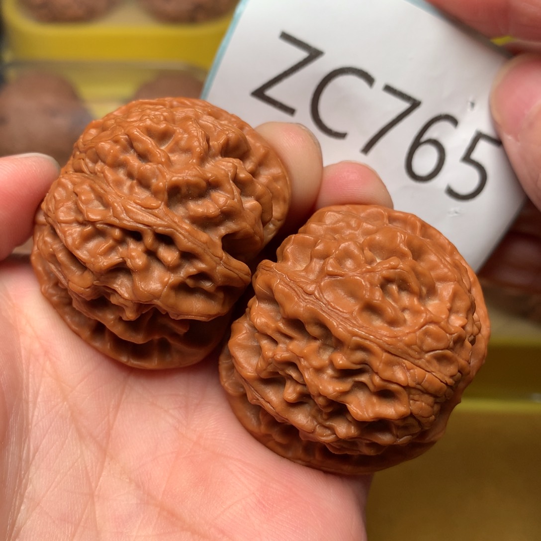 文玩核桃把件肉球苹果40