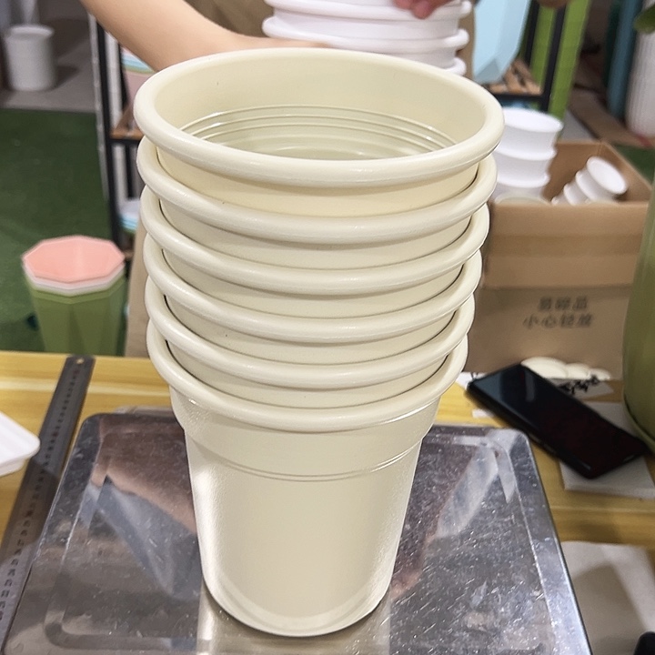 翻边口17高17米色无托6只