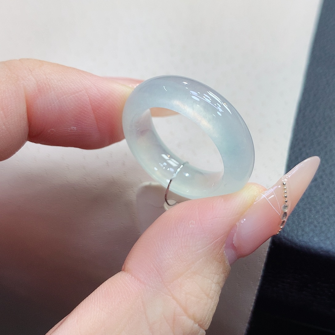 未镶嵌戒圈翡翠14号