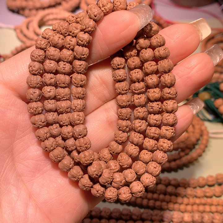 金刚菩提手串奔****牛6.5+原装