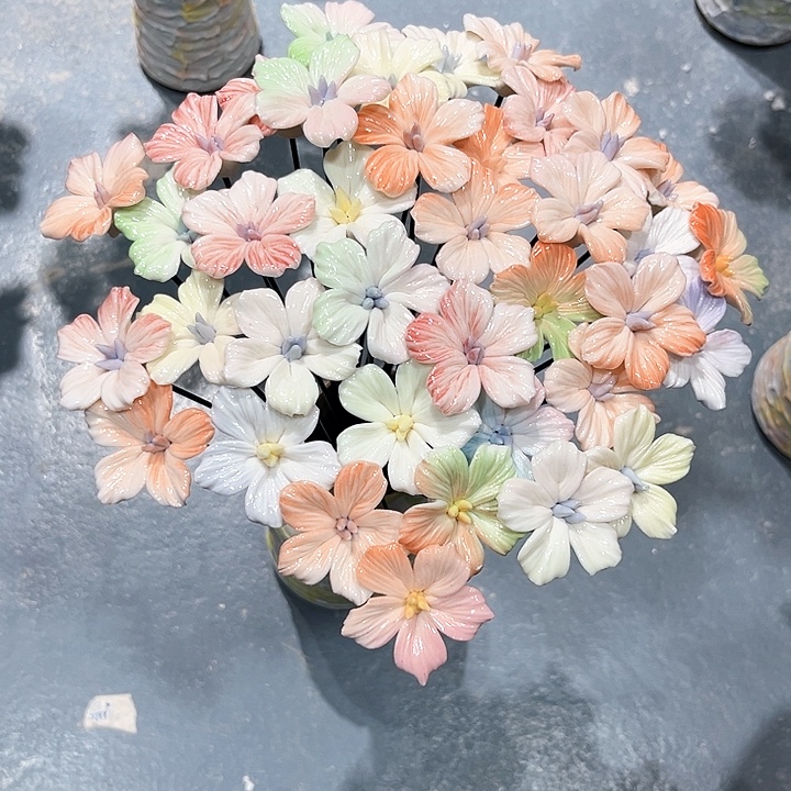 栉***凩高端牡丹花束，莲花带盆