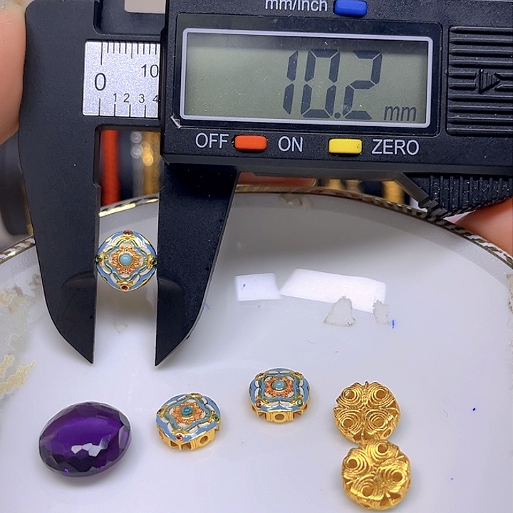 紫晶颈饰银S925镶嵌紫晶925镶嵌64