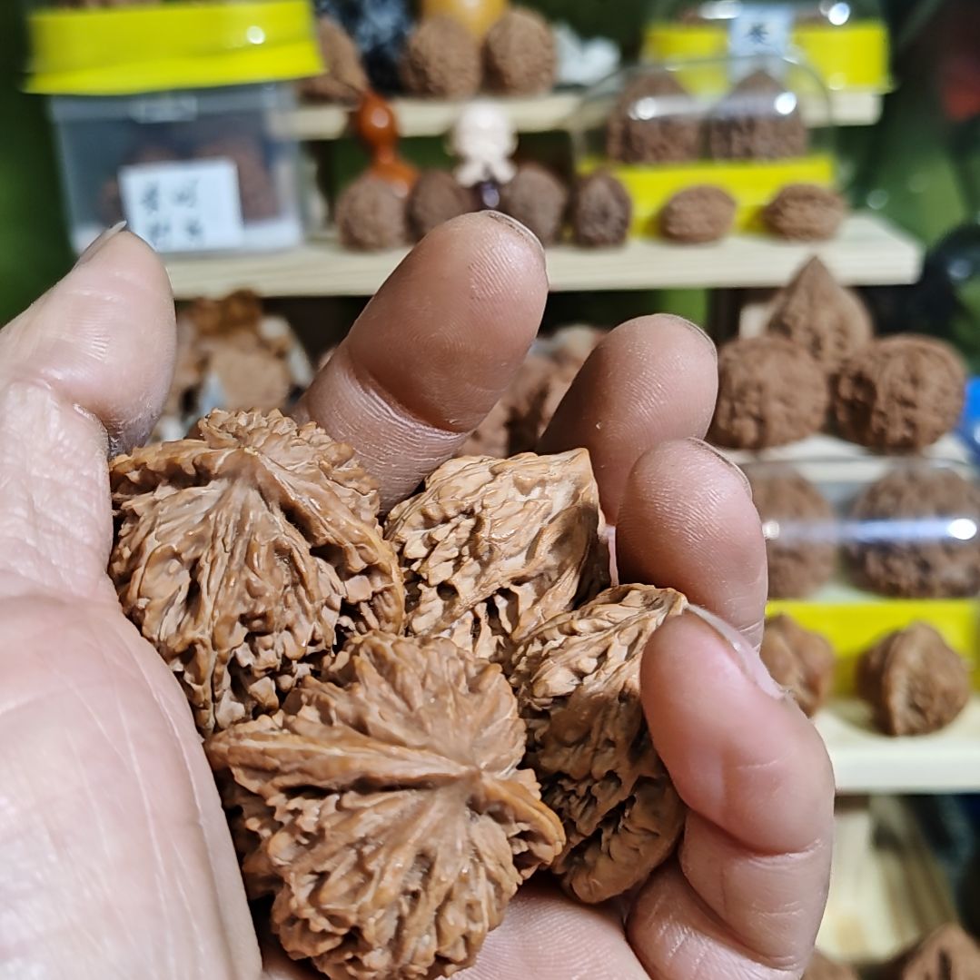 一对篓子一对野生虎头