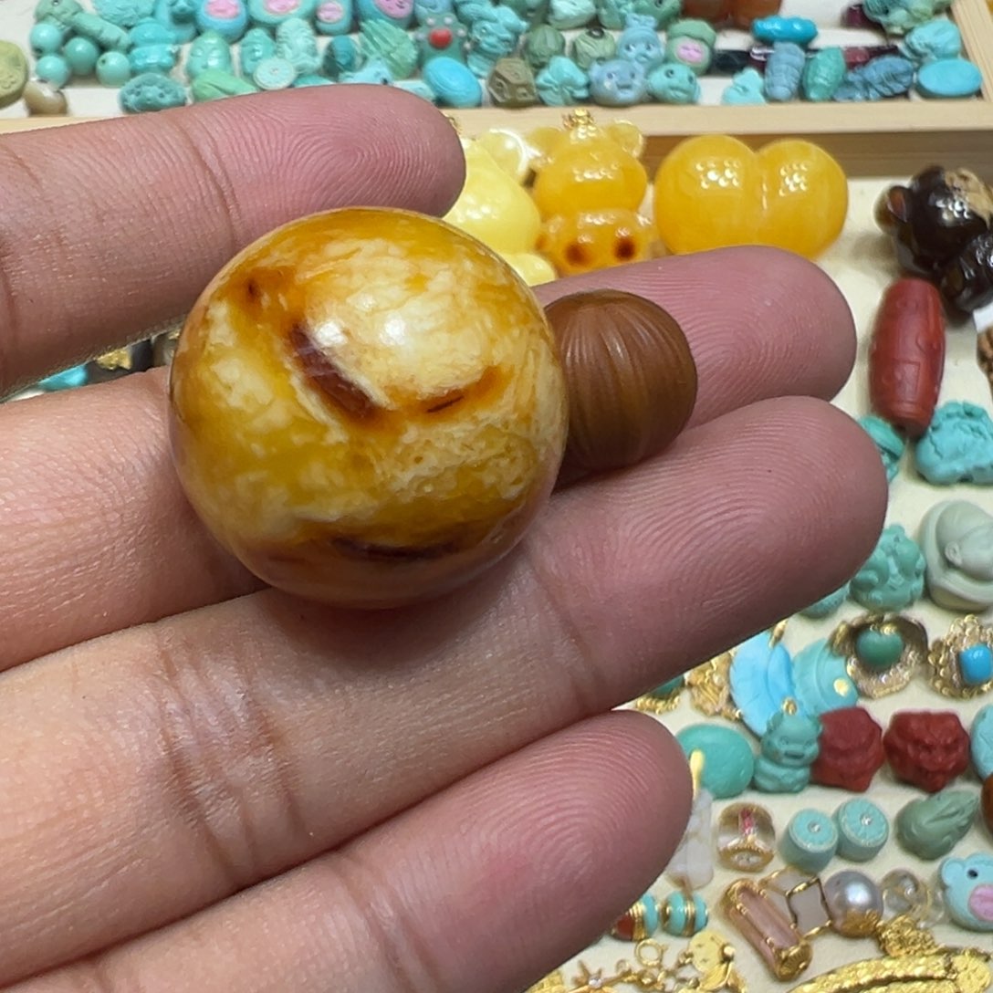 陌***芝猴头核桃吊坠尺寸10