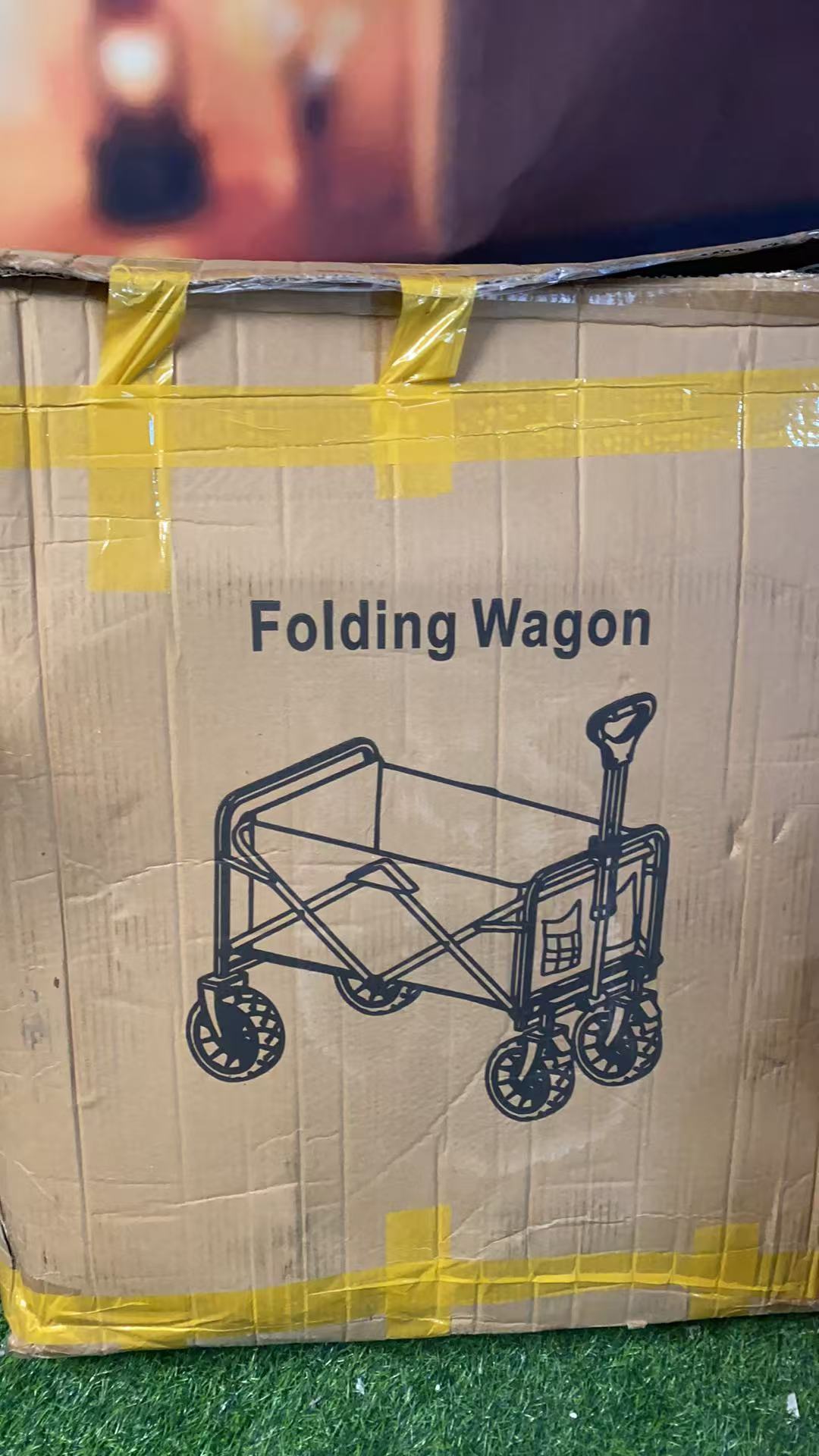 露营车车包装纸箱收纳箱