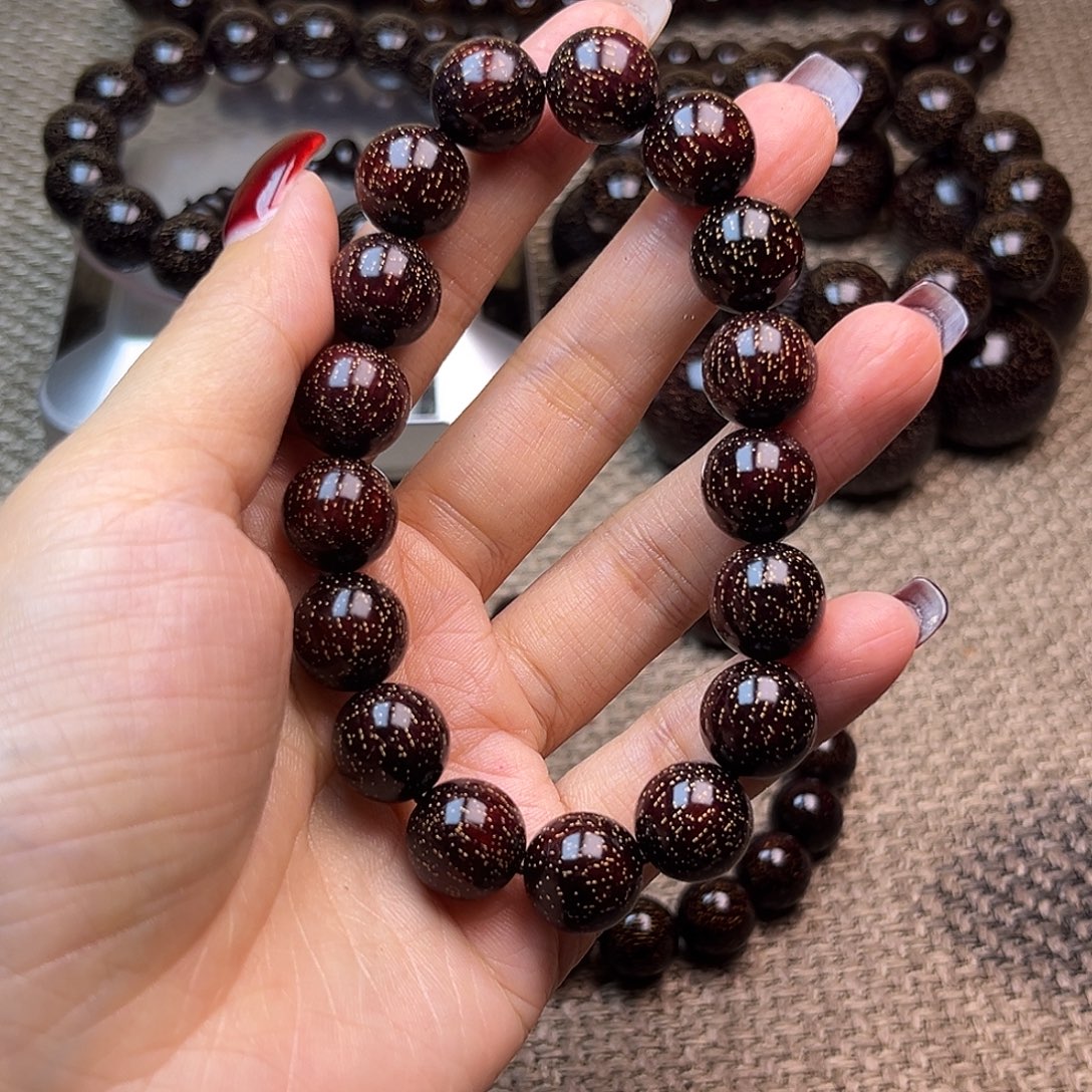 檀香紫檀（小叶紫檀）1.2 17颗爆星