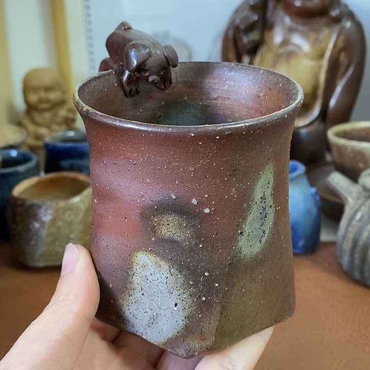 难波千春荒土手捏趴趴狗马克杯