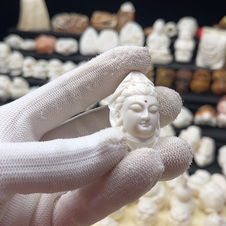 幼***龙鹿骨手串/手链观音