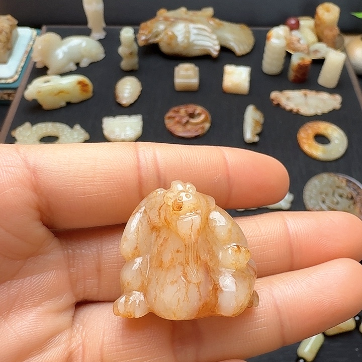 和田玉挂件未镶嵌