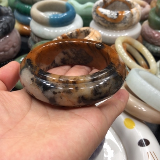 未镶嵌石英质玉珠宝半成品雨*