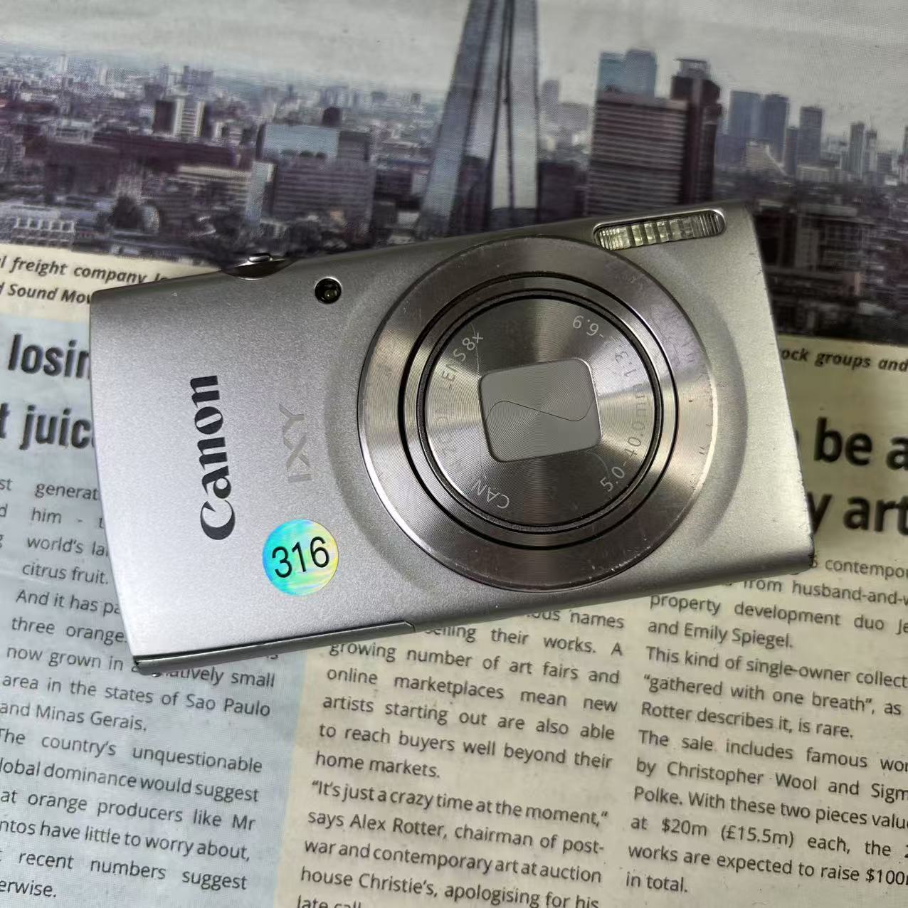 95新 Canon/佳能 ixus185人像冷白数码相机照相拍照高清摄影