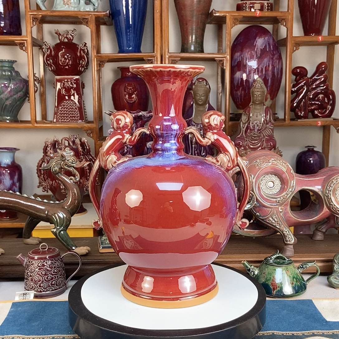 摆件五大名窑钧窑019